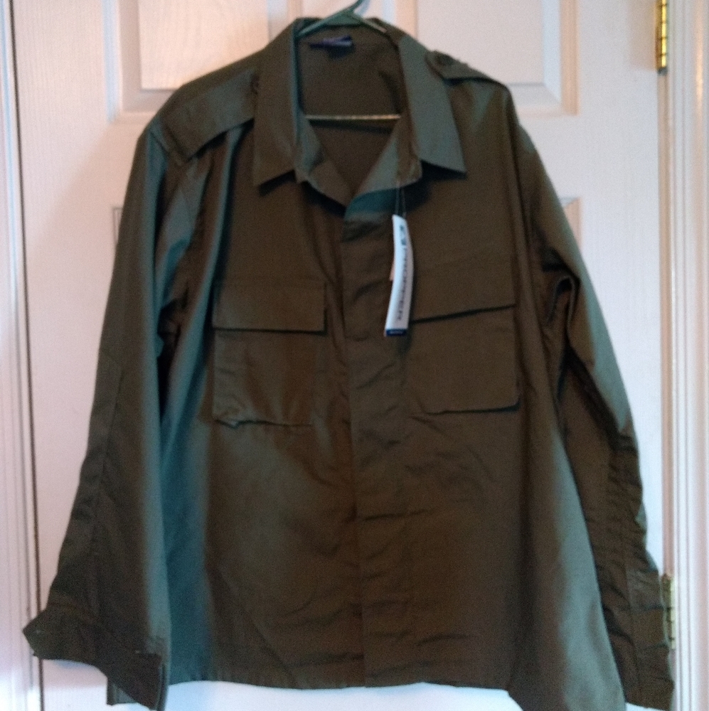 Men's Propper XL Olive Green BDU Coat